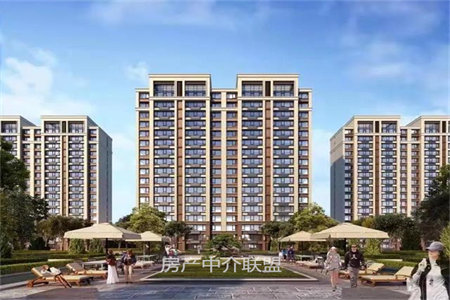 旗风居二楼135平三室毛坯带车库110万可按揭